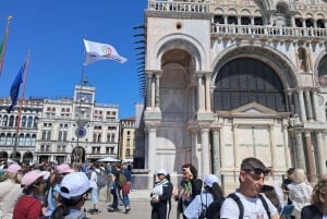 Da Milano: tour guidato di un giorno a Venezia con giro in barca