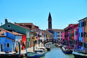 Da Punta Sabbioni: Tour in barca delle isole di Murano e Burano