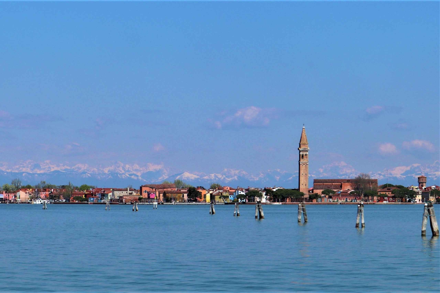From Punta Sabbioni: Murano and Burano with stops