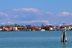From Punta Sabbioni: Murano and Burano with stops