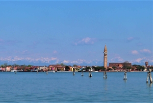 From Punta Sabbioni: Murano and Burano with stops