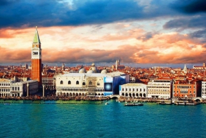 From Punta Sabbioni, Murano and Burano afternoon
