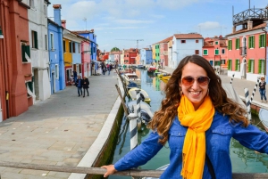 From Venezia: Murano, Burano, and Torcello Self-Guided Tour