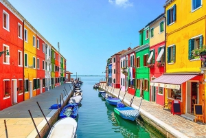 From Venezia: Murano, Burano, and Torcello Self-Guided Tour