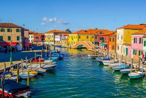 From Venezia: Murano, Burano, and Torcello Self-Guided Tour