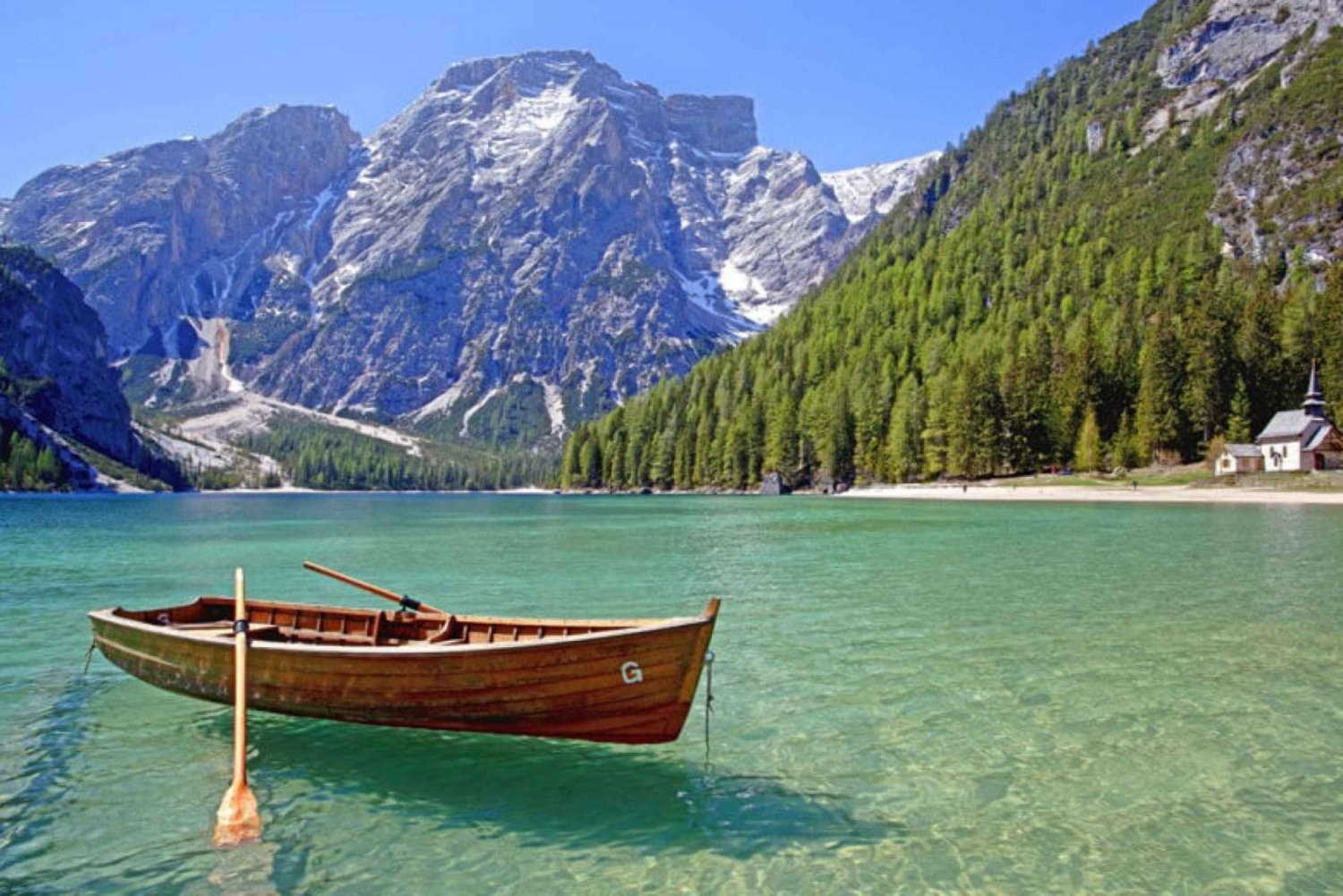 From Venice: Dolomites and Lake Braies Day Trip by Minivan