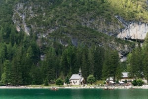 From Venice: Dolomites and Lake Braies Day Trip by Minivan