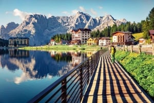 Venetsiasta: Cortinan päiväretki: Dolomiitit, Misurina-järvi ja Cortinan päiväretki