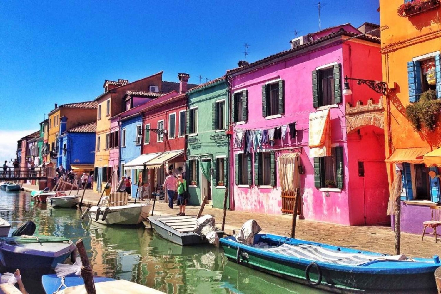 Von Venedig aus: Insel-Tagestour mit Fisch-Mittagessen