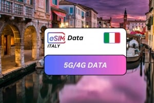From Venice: Italy eSIM Tourist Roaming Data Plan