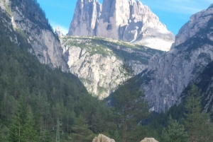Vanuit Venetië: Tour langs de meren van de Dolomieten met dronevideo
