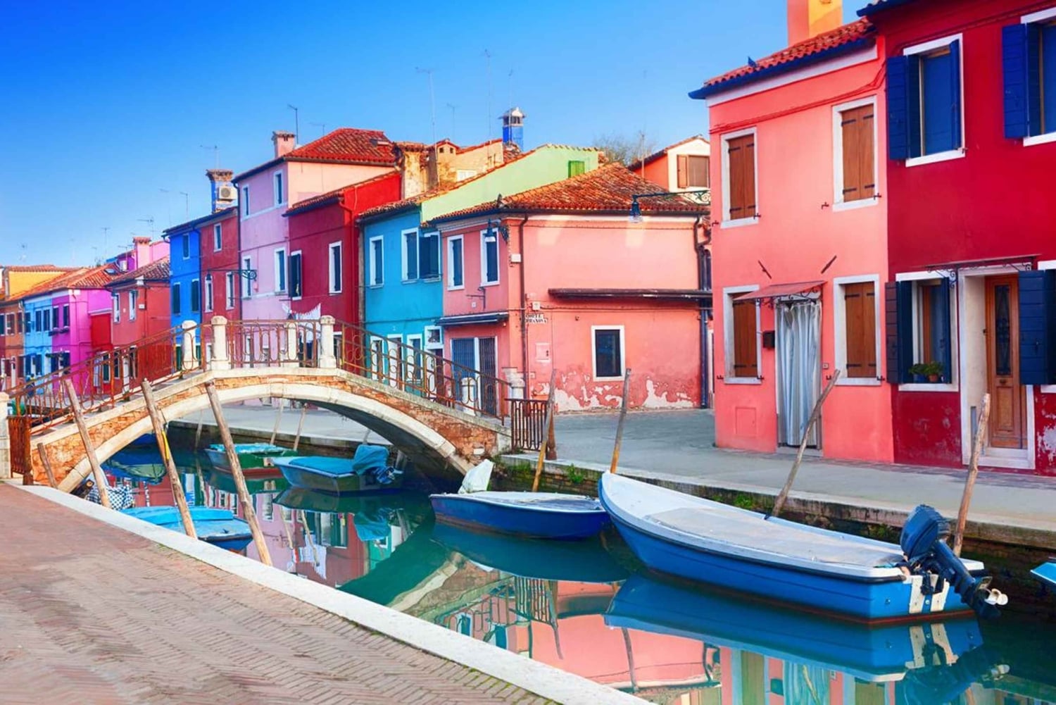 Depuis Venise : Murano, Burano en bateau avec arrêts