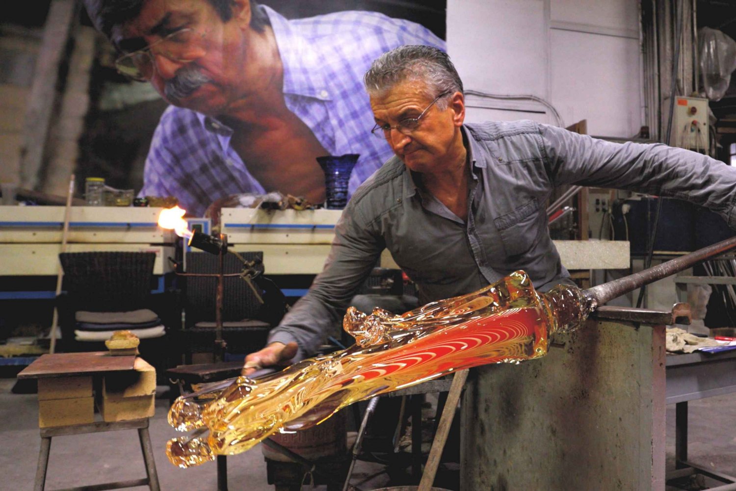 From Venice: Murano Glass Factory Tour w/ Boat, Demo & Gift