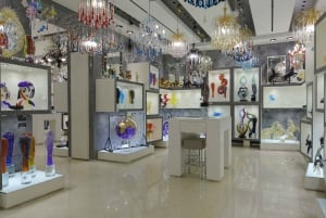 Desde Venecia: visita a una fábrica de cristal de Murano con barco, demostración y regalo