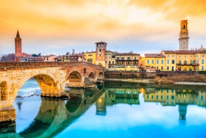 From Venice: Verona, Lake Garda Cruise and sunset drink