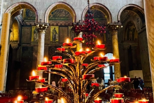 Venetië: Basiliek van San Marco, Terras en Pala d'Oro Ingang