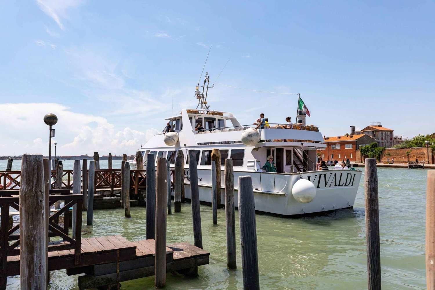 Dagstur med båt til Murano Burano Torcello fra Chioggia