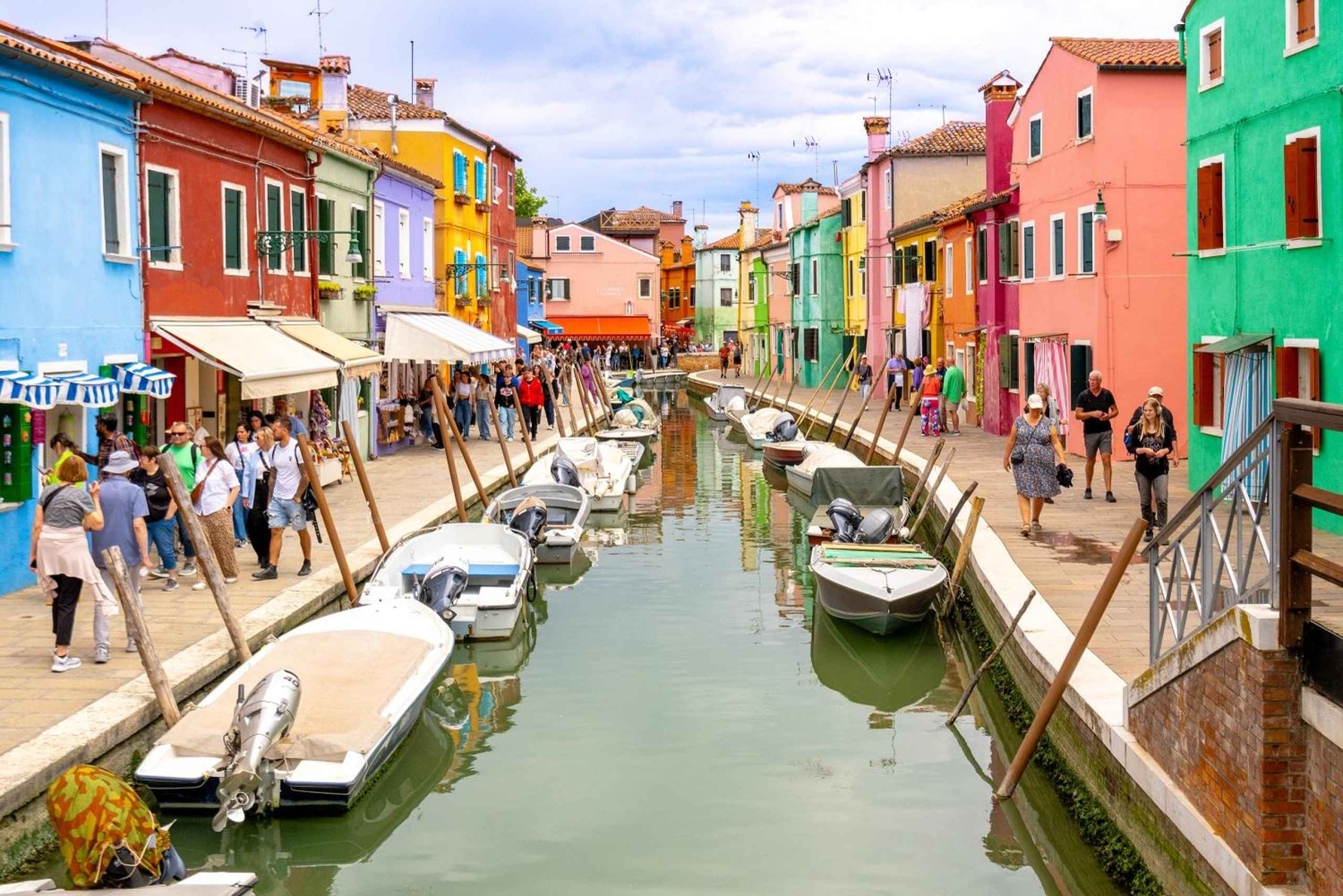 Excursão de 1 dia a Murano e Burano com viagem panorâmica de regresso