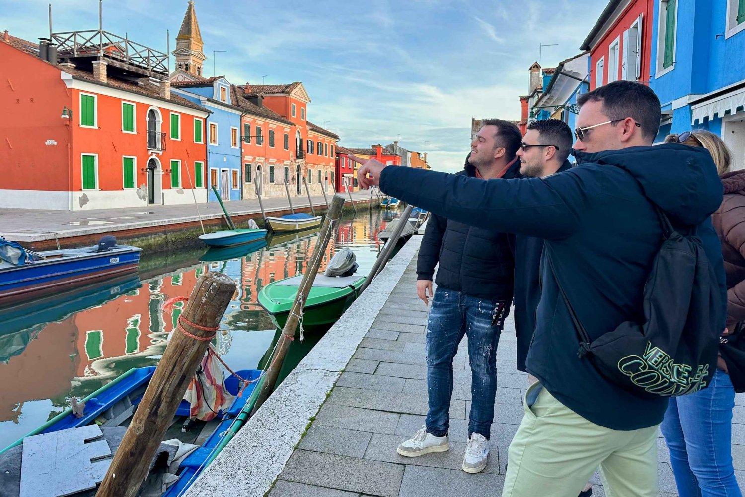 Venedig: Murano, Burano och Torcello båttur