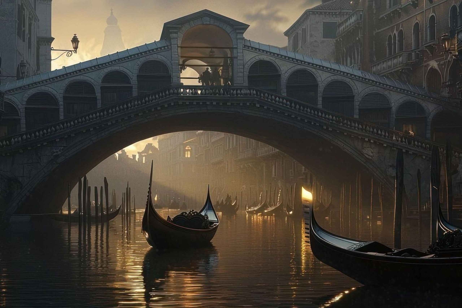 Visite sur les fantômes à Venise - Dans l'ombre