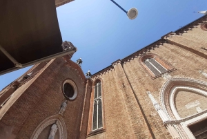 Giro in gondola e tour a piedi di Venezia