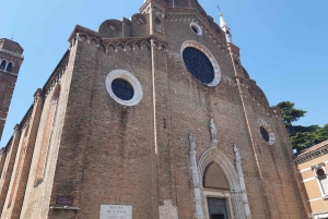 Giro in gondola e tour a piedi di Venezia