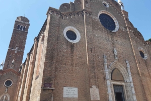 Giro in gondola e tour a piedi di Venezia
