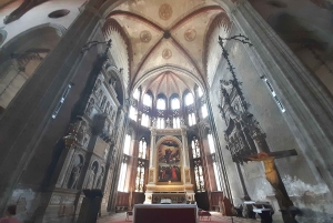 Giro in gondola e tour a piedi di Venezia