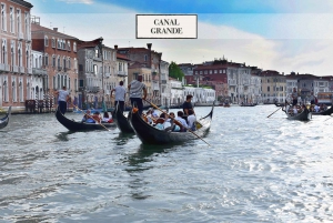 Venice: Grand Canal Gondola Serenade with Carnival Mask