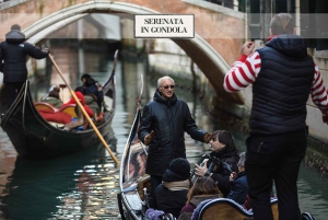 Venice: Grand Canal Gondola Serenade with Carnival Mask