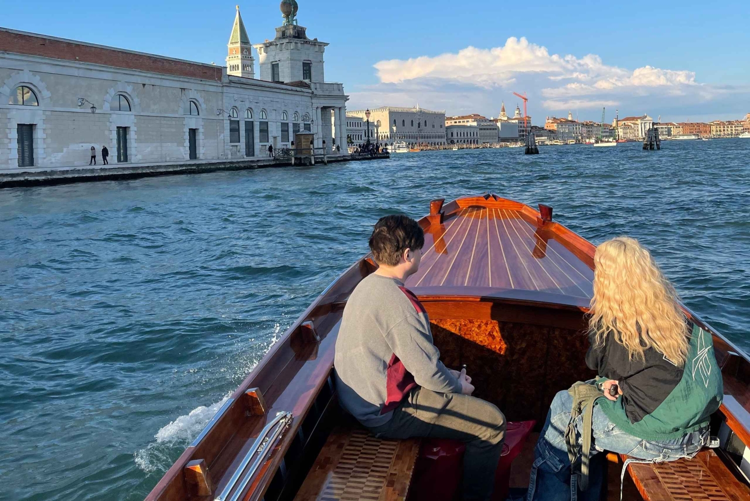 Ombord på en gammel venetiansk båd