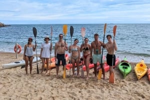 La Spezia: Sunset Kayak & Caves Tour w/ Swimming & Aperitif