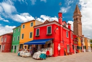 Tour di lusso in barca di Murano e Burano