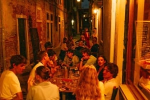 Venise : dégustation de vin naturel de luxe avec tapas cicchetti