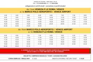 Venedig: Bustransfer zwischen dem Flughafen Marco Polo und der Stadt