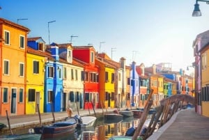 Murano et Burano : guide privé et excursion en bateau au départ de Venise