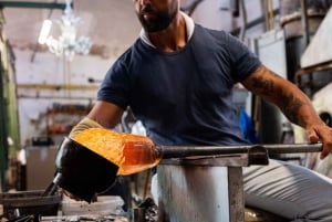 Murano: Oplevelse af glasfabrik med rundvisning og demonstration
