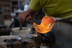 Murano: Oplevelse af glasfabrik med rundvisning og demonstration