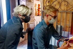 Murano: Glaslampeværksted og vandretur