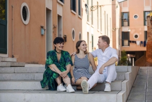 Fotosession av din gondoltur i Venedig