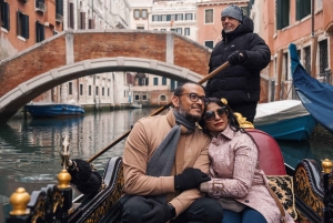 Fotosession av din gondoltur i Venedig