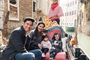 Fotosession av din gondoltur i Venedig