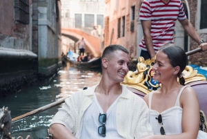 Fotosession av din gondoltur i Venedig