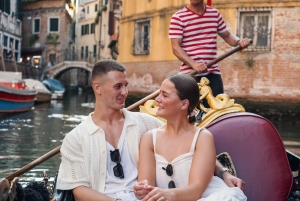 Fotosession av din gondoltur i Venedig