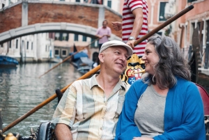 Fotosession av din gondoltur i Venedig