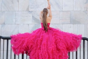 Photoshoot with a fairytale Dress in the heart of Milan