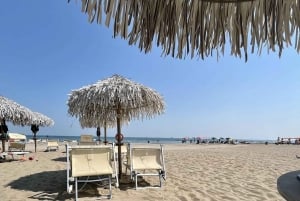 Privat stranddag fra St. Markuspladsen: Nyd solen og slap af