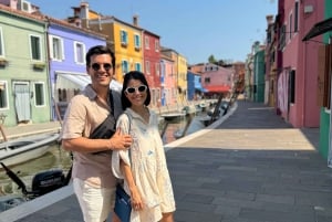 Privétour per boot naar Murano, Burano met echte lokale gids