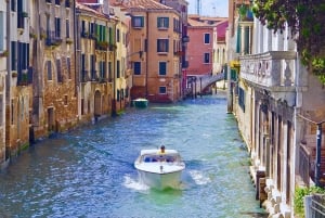 Experiência privada em Veneza: Excursão a pé pela cidade e de barco