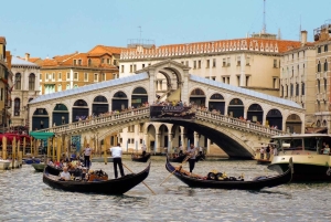 Privat gondoltur plus privat rundvandring i Venedig